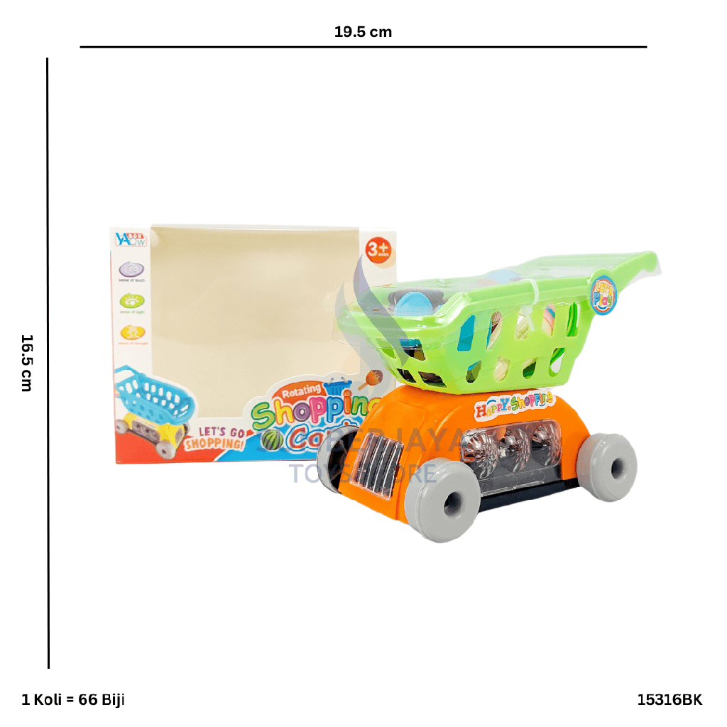 TROLLY BELANJA ISI DESSERT DUS BK 16