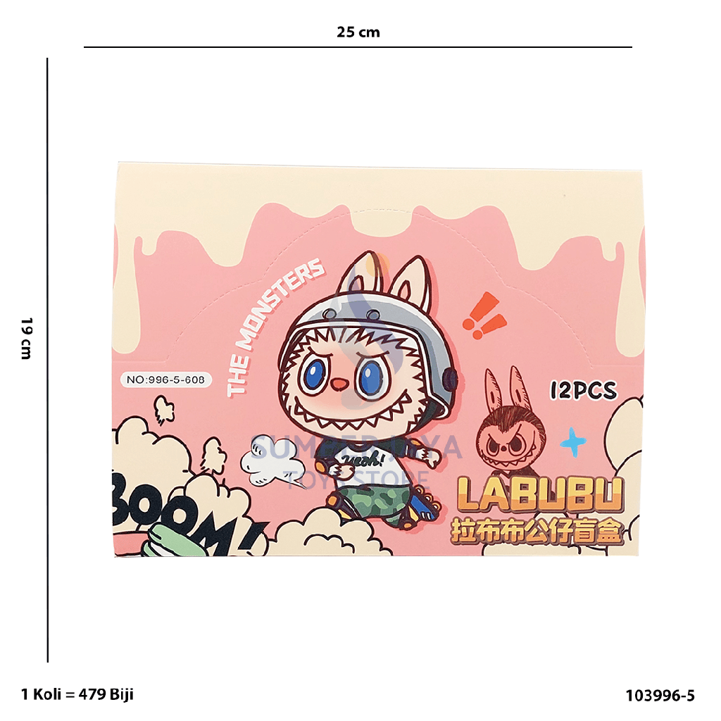 BLIND BOX KEYRING LABUBU 996-5