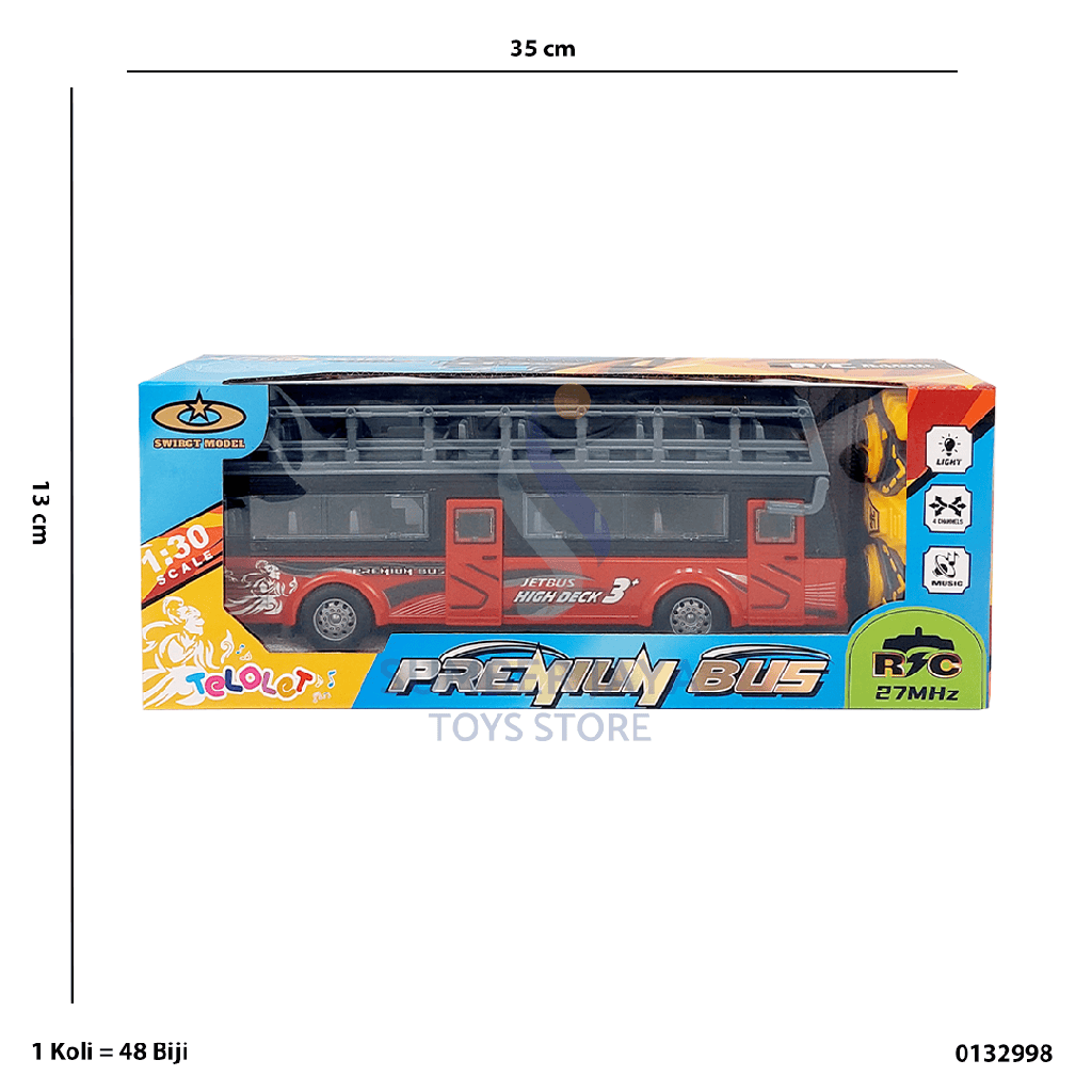 R/C BUS TINGKAT 998