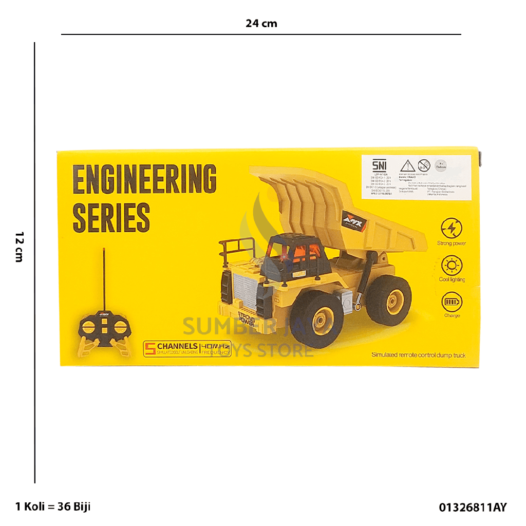 R/C DUMP TRUCK ENGINEERING 6811AY