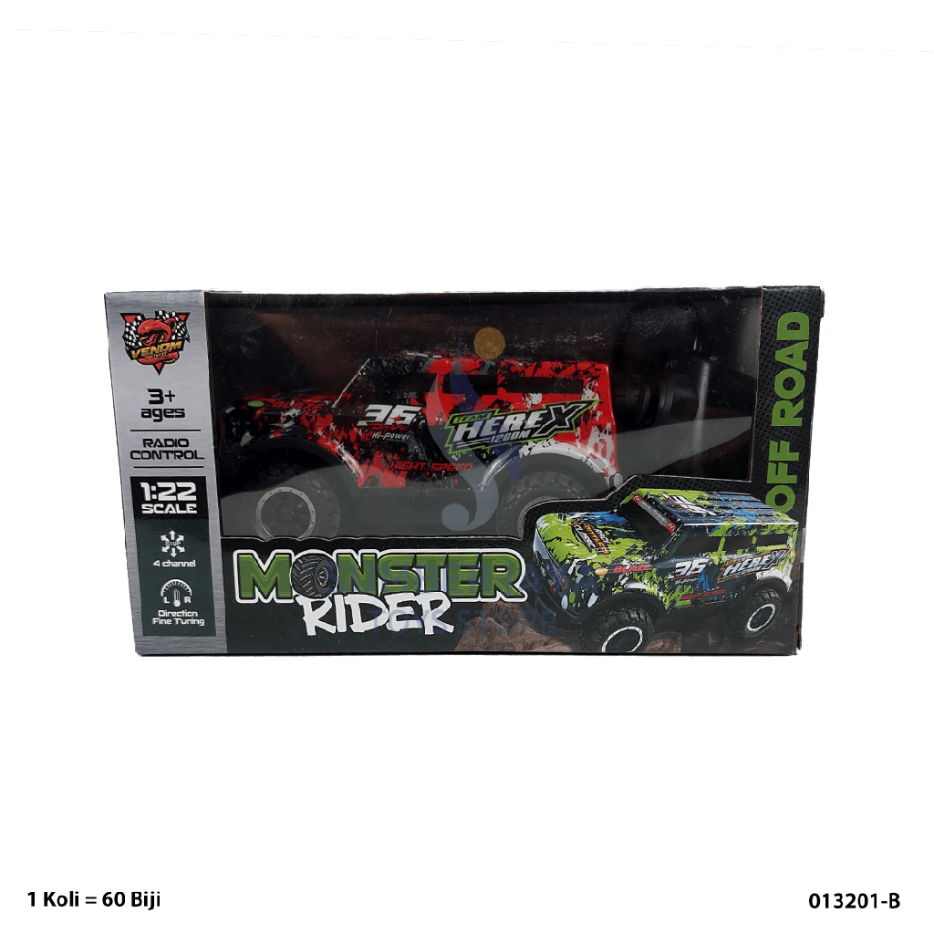 R/C MONSTER RIDER OFF ROAD 01-B