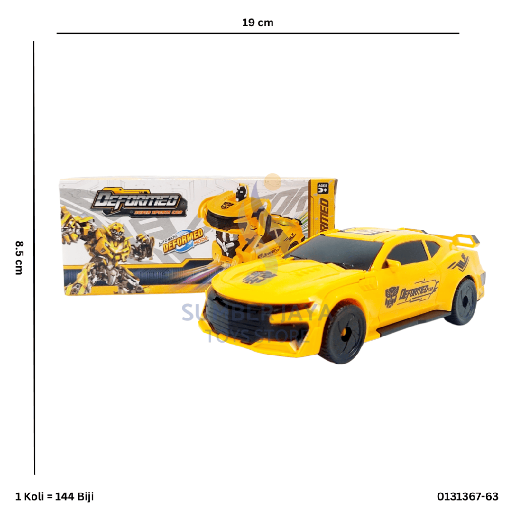 B/O DEFORMATION CAR BUMBLEBEE 367-63