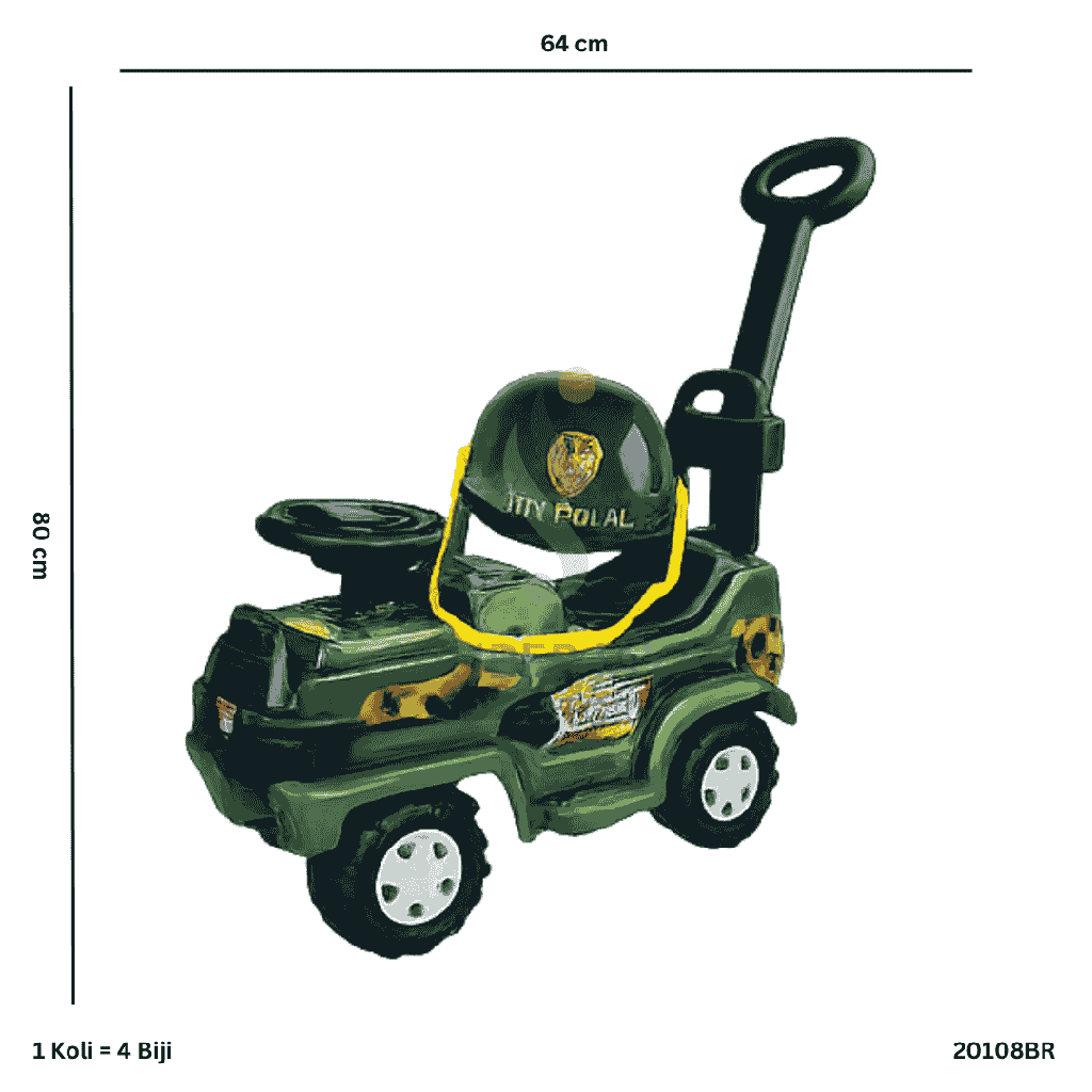 BRC TNI/POLISI + HELM BR 08