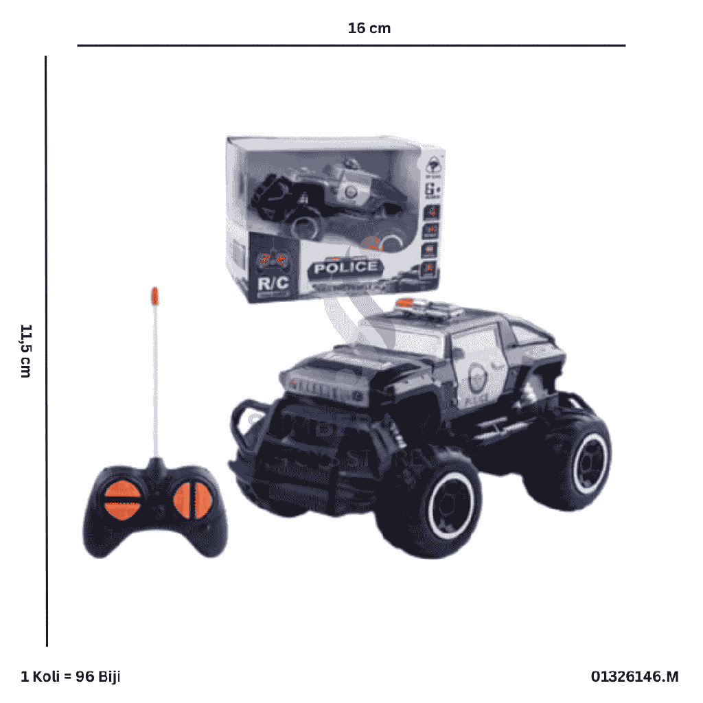 R/C SUV POLICE 6146.M