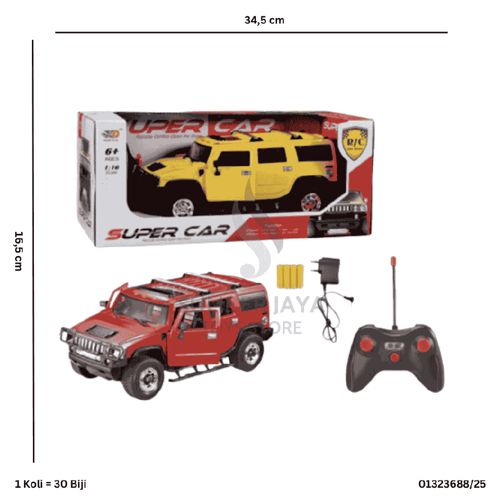 SUPER CAR HAMMER R/C 3688/25