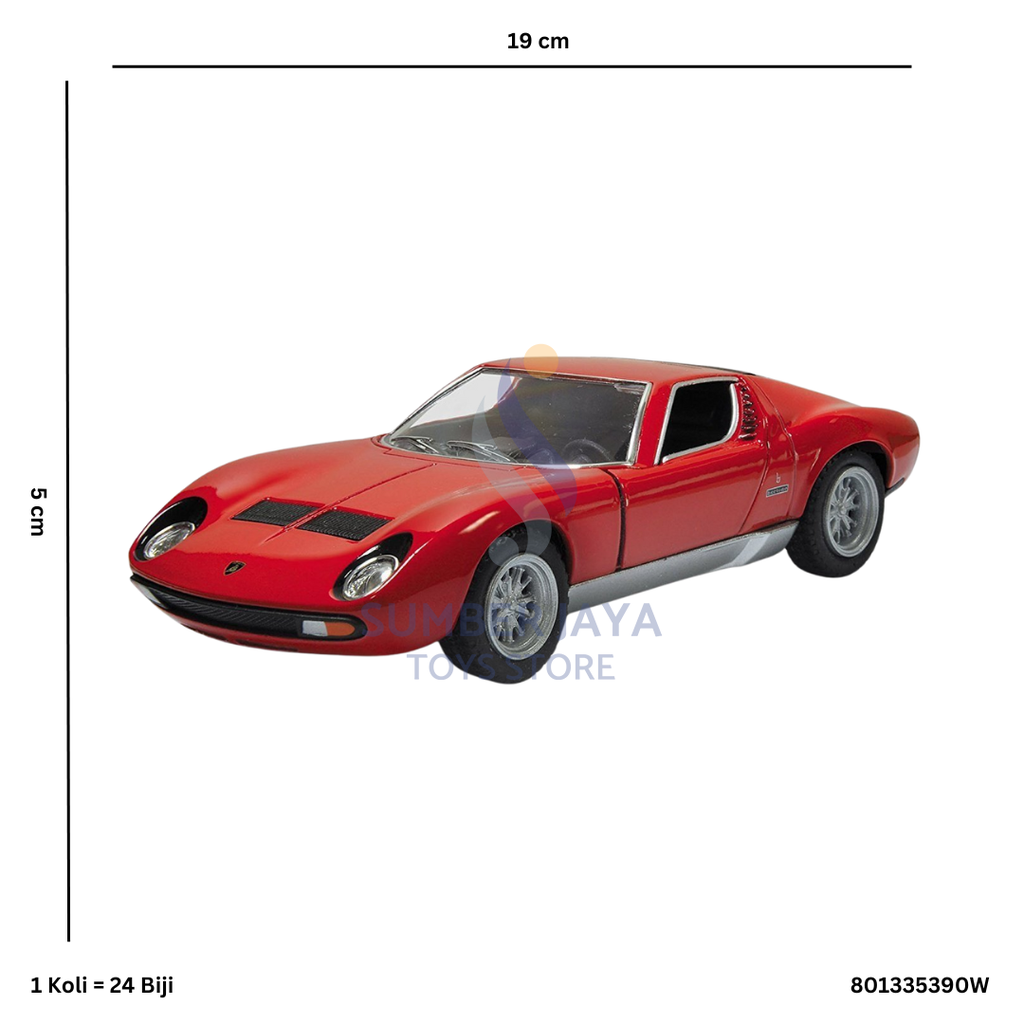 1971 LAMBORGHINI MIURA P400 SV 5390W