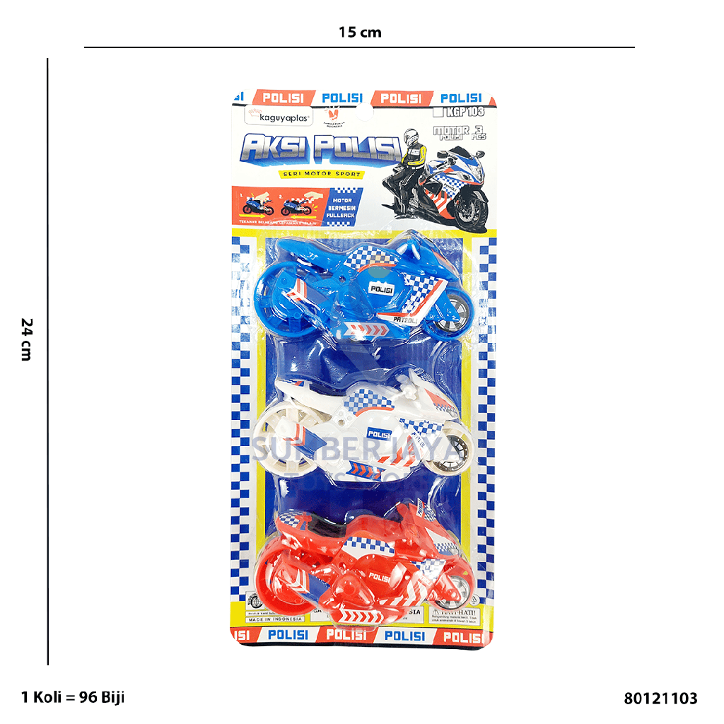AKSI POLISI 3PCS 103