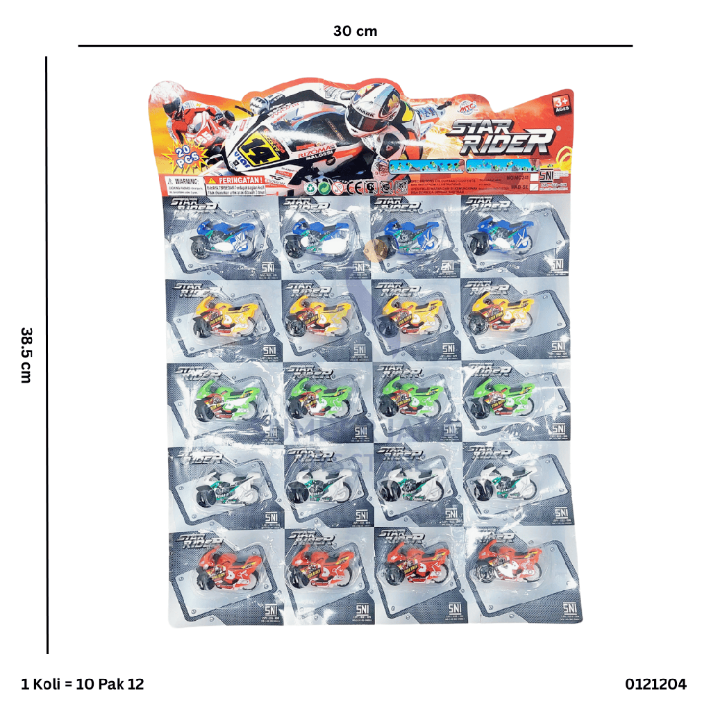 MINI AUTO BIKE SE 20PC 204