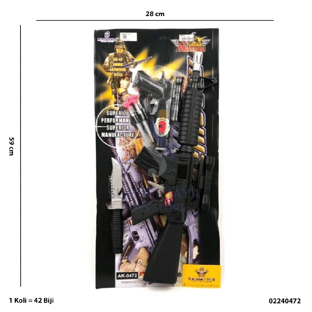 MACHINE GUN SET 0472