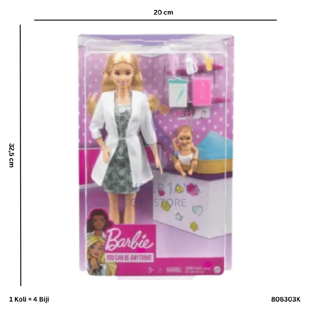 BARBIE BABY DOCTOR DOLL 03K