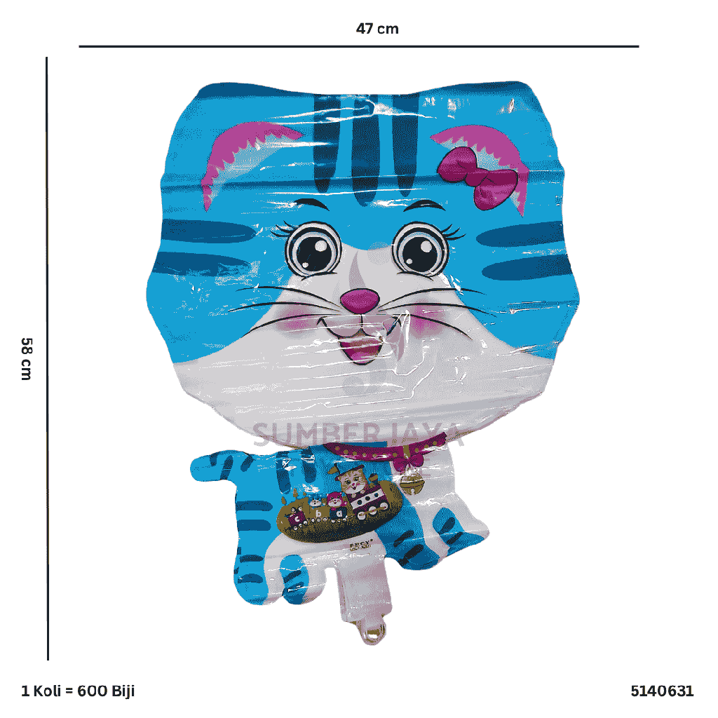 BALON GAS KUCING 0631