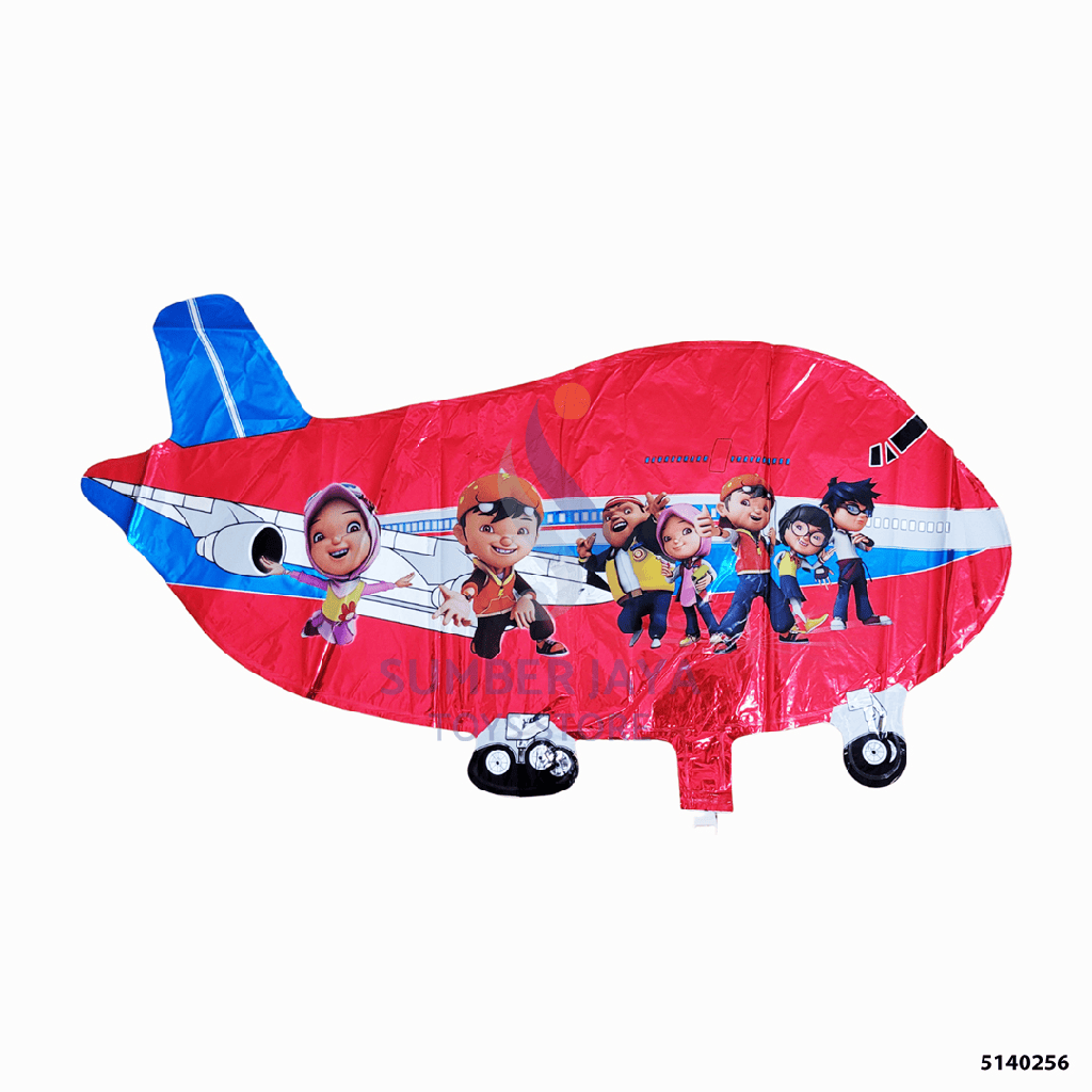BALON GAS PESAWAT BOBOBOY