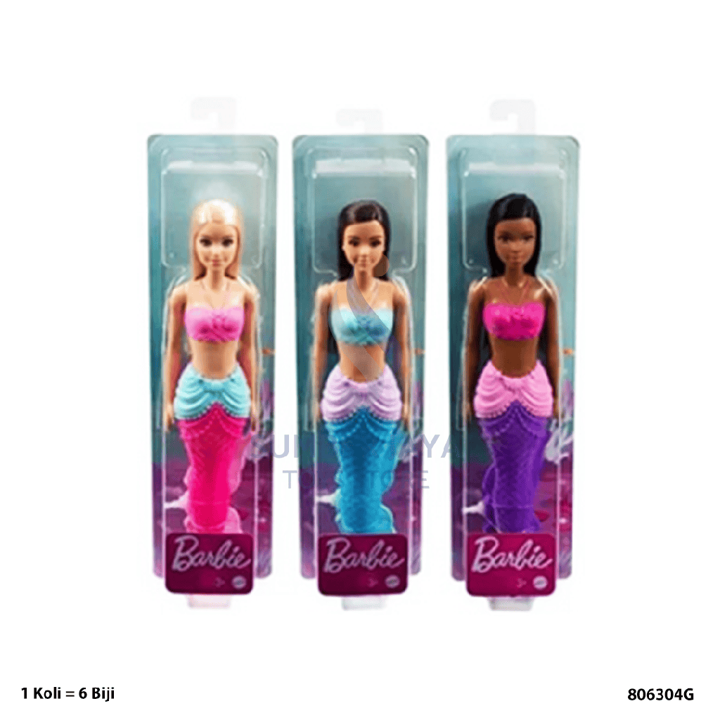 BARBIE MERMAID ASST 04G