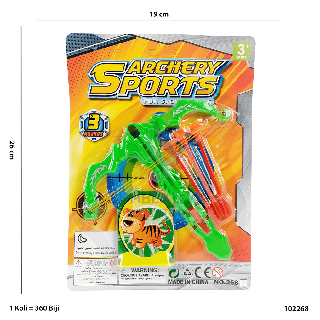 CROSSBOW PLAYSET + TARGET 268