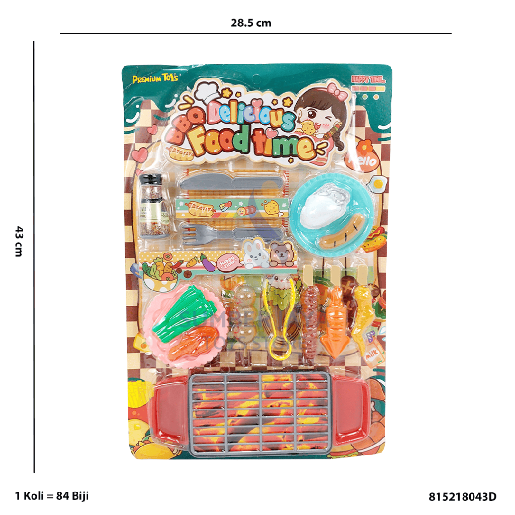 BBQ DELICIOUS FOOD TIME 18043D
