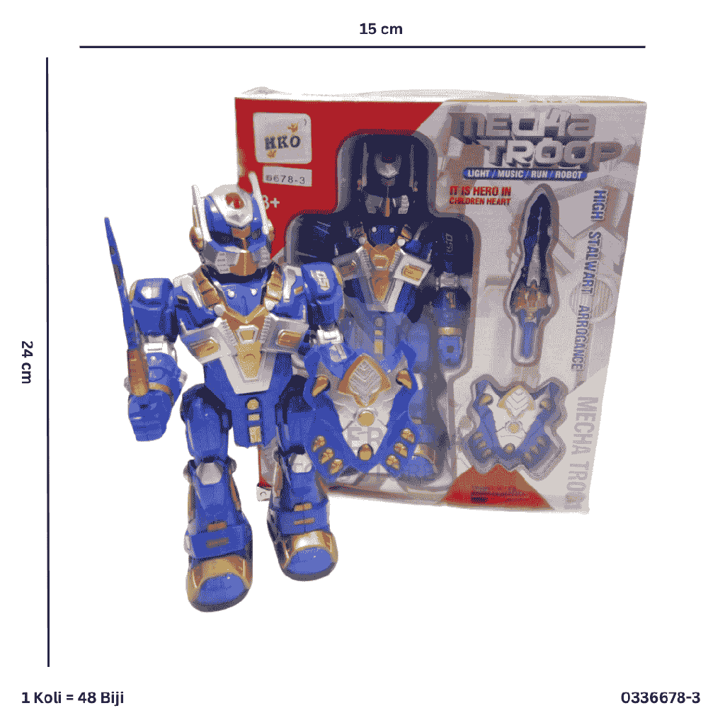 RBT TRANSF MECHA TROOP 6678-3