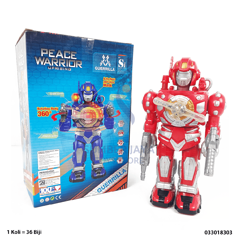 ROBOT WARIOR B/O 018303