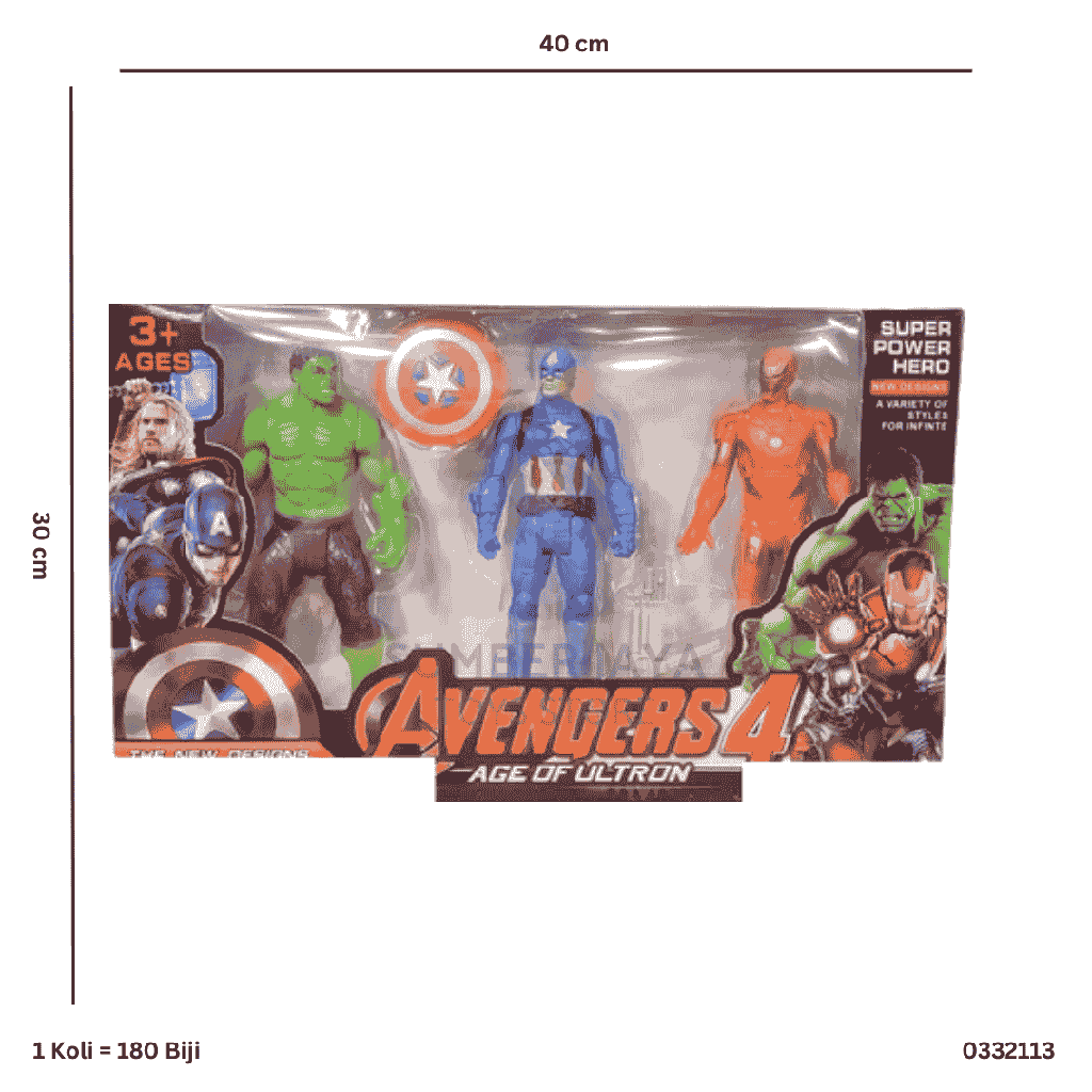 AVENGERS 3PC 2113