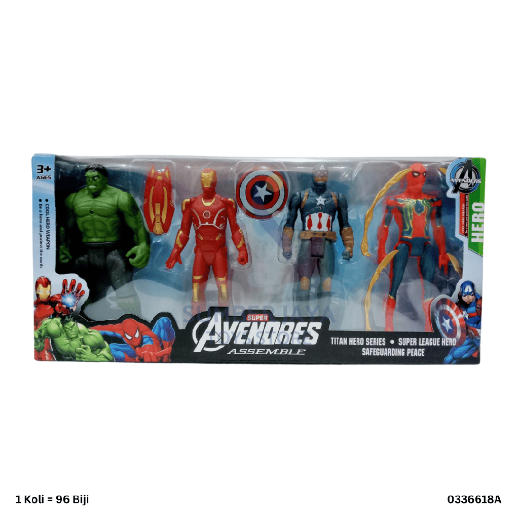 AVENGERS ASSEMBLE 4PC 6618A