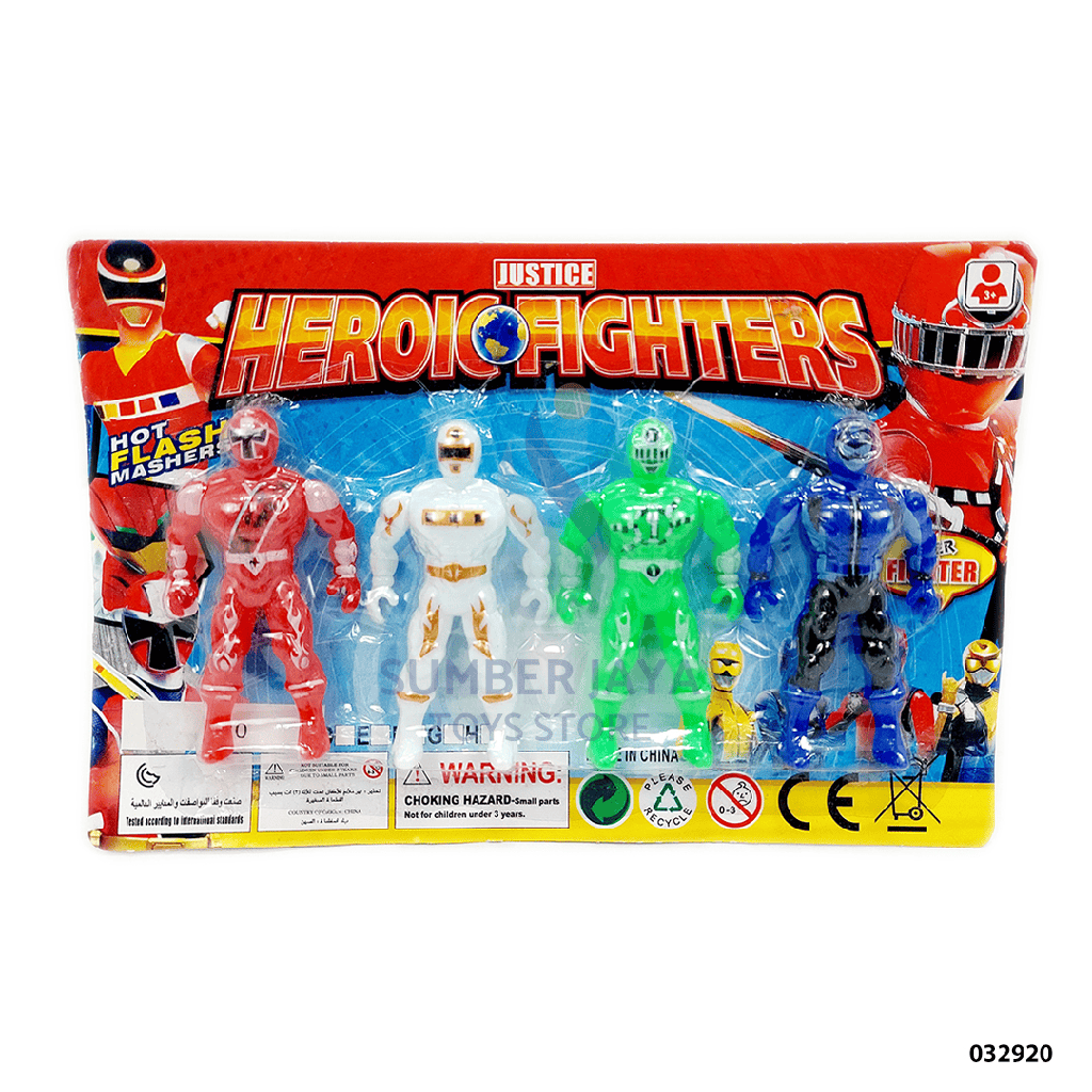 RBT POWER RANGER 4PC 920