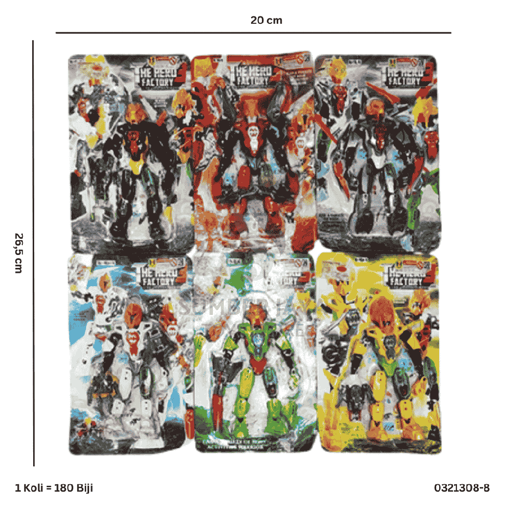 RBT TRANSF HERO 1308-8