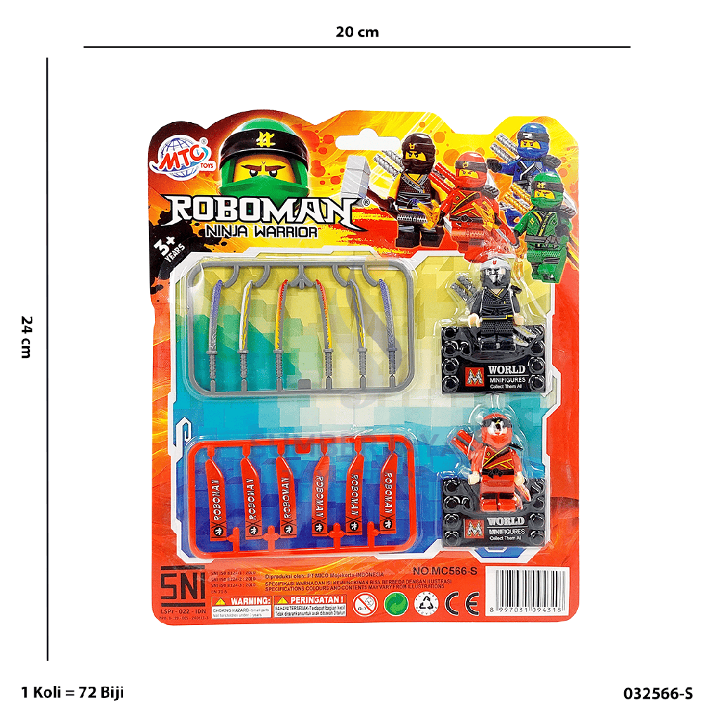 ROBOMAN NINJA WARRIOR 566-S