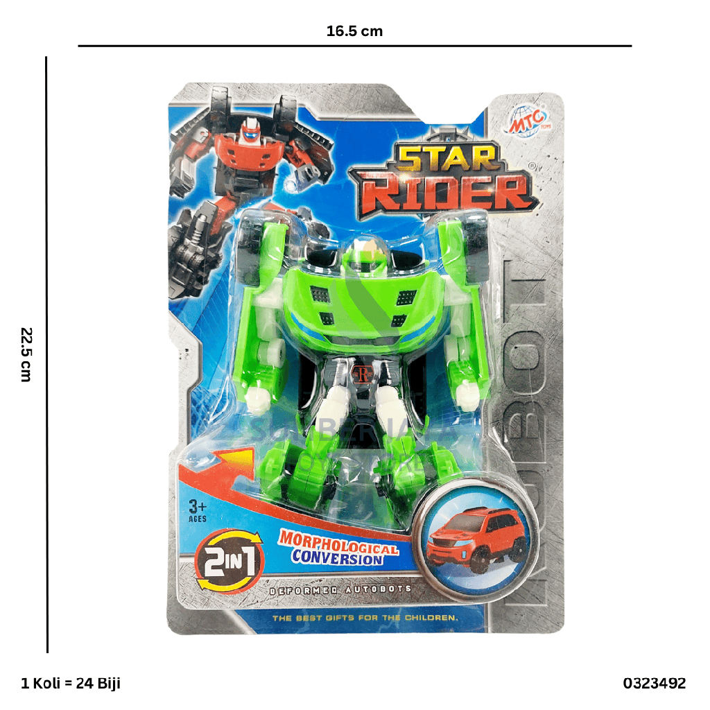 ROBOT CAR DEFORMATION 3492