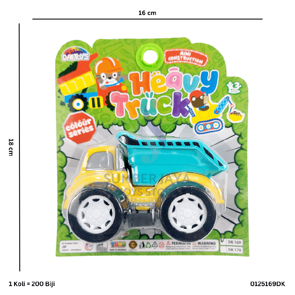 TRUCK DUMP CITY VEHICLE DK 169