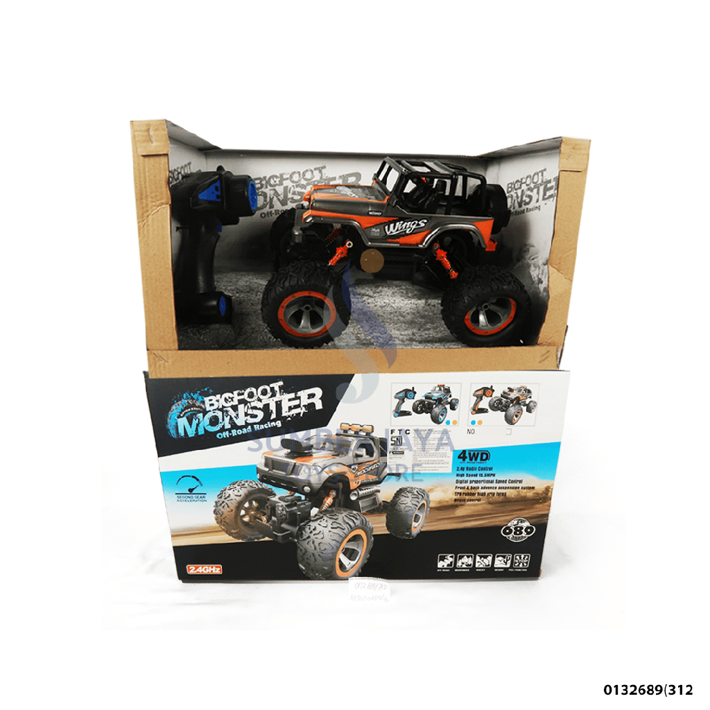 BIG FOOT MONSTER OFFROAD R/C 689/312
