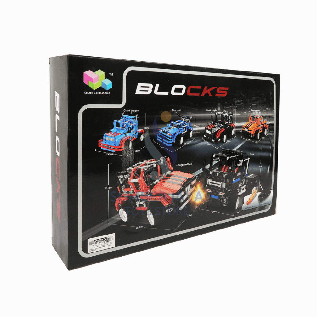 BLOCK JEEP R/C 6507