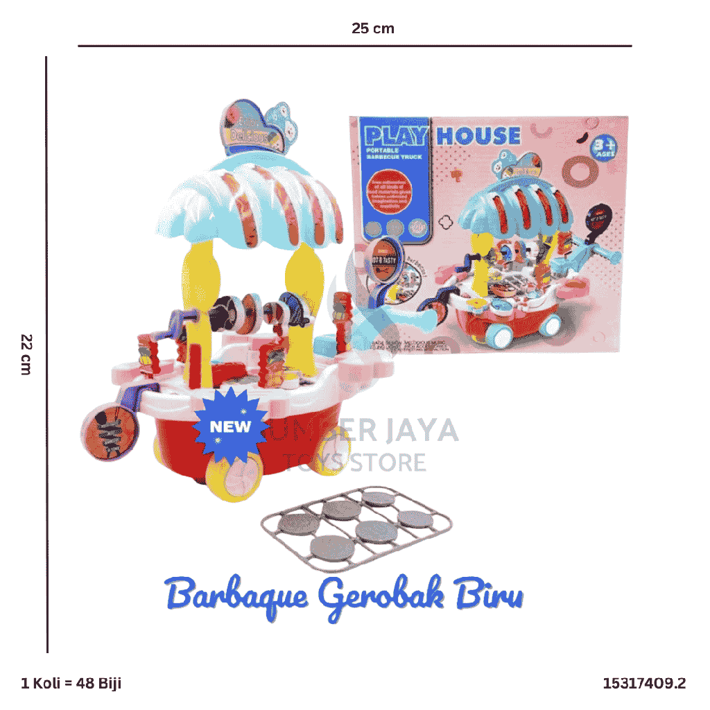 BARBEQUE PLAY HUOSE 17409.2