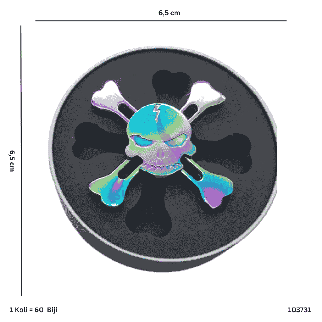 SPINNER TENGKORAK PELANGI 731