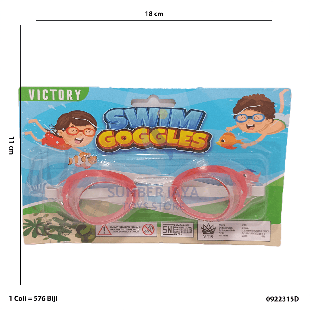 SWIM GOOGLES WARNA 2315D
