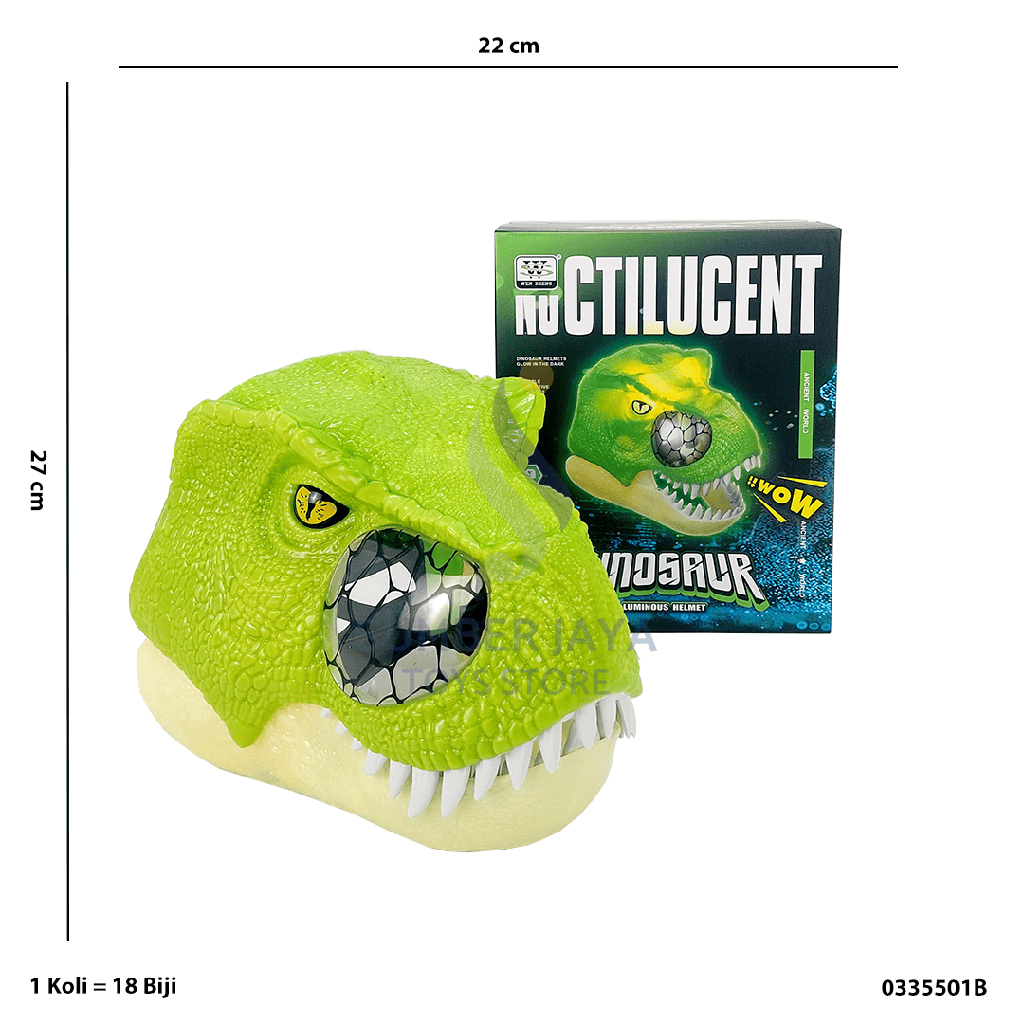 TOPENG SUARA DINO 5501B