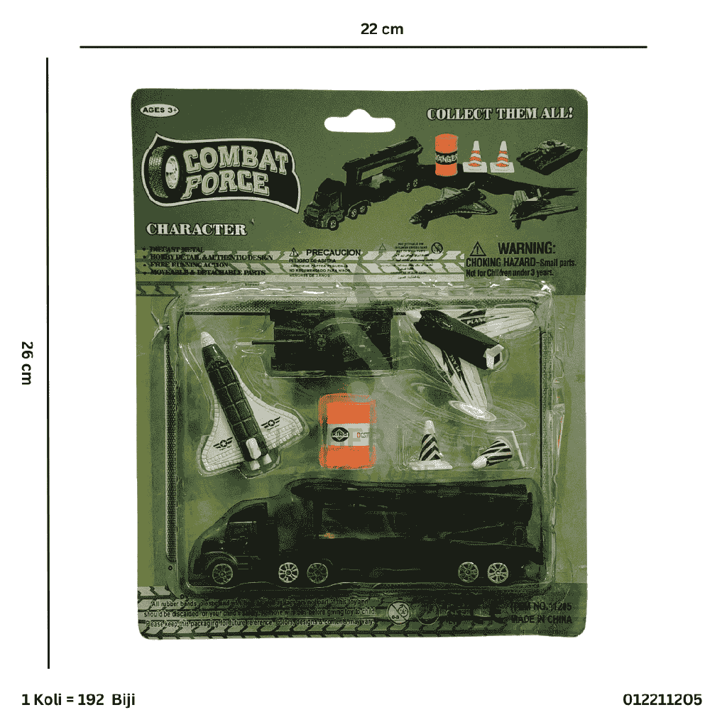 DIECAST SET TRANSPORT 11205