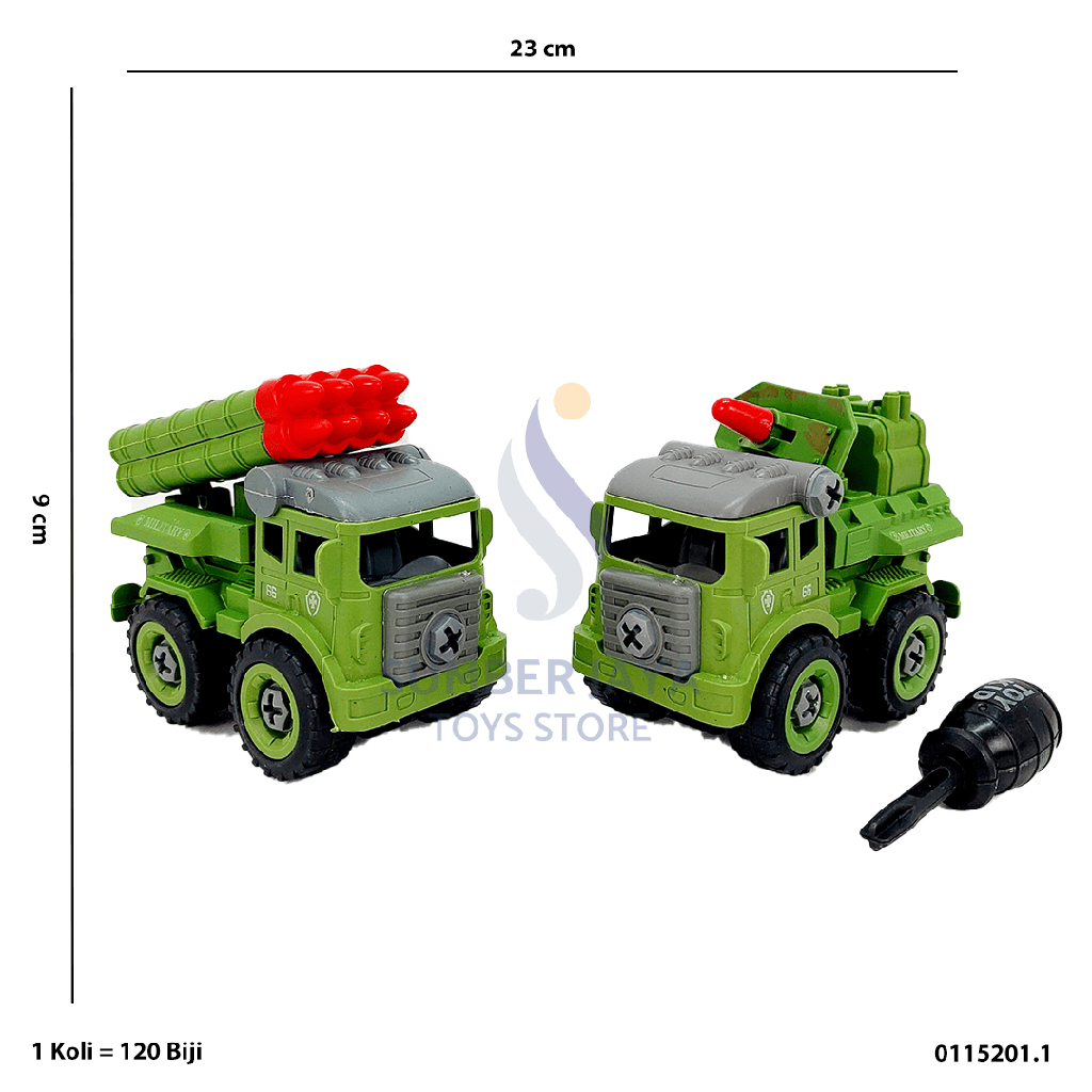 TRUCK ARMY 2PCS 201.1