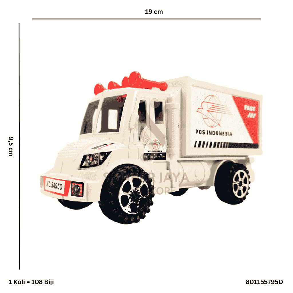 TRUCK BOX POLICE 5495D
