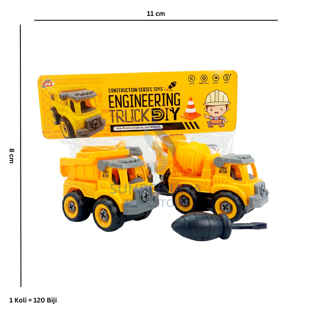 TRUCK CONSTRUCTION 2PCS 201.3
