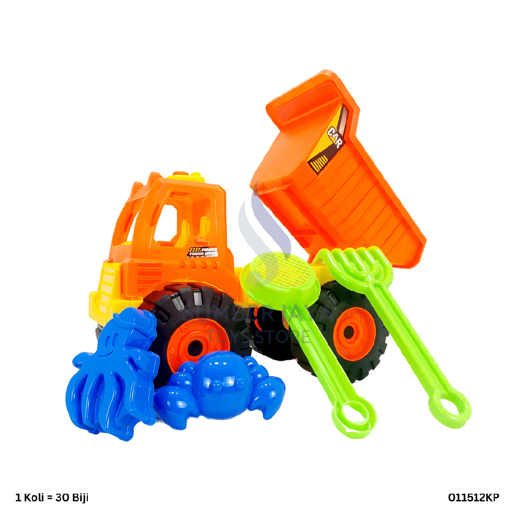 TRUCK CONTRUCTION DUMP + SAND TOYS KP 12