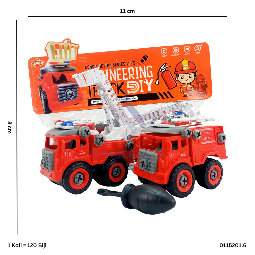 TRUCK FIRE RESCUE 2PCS 201.6