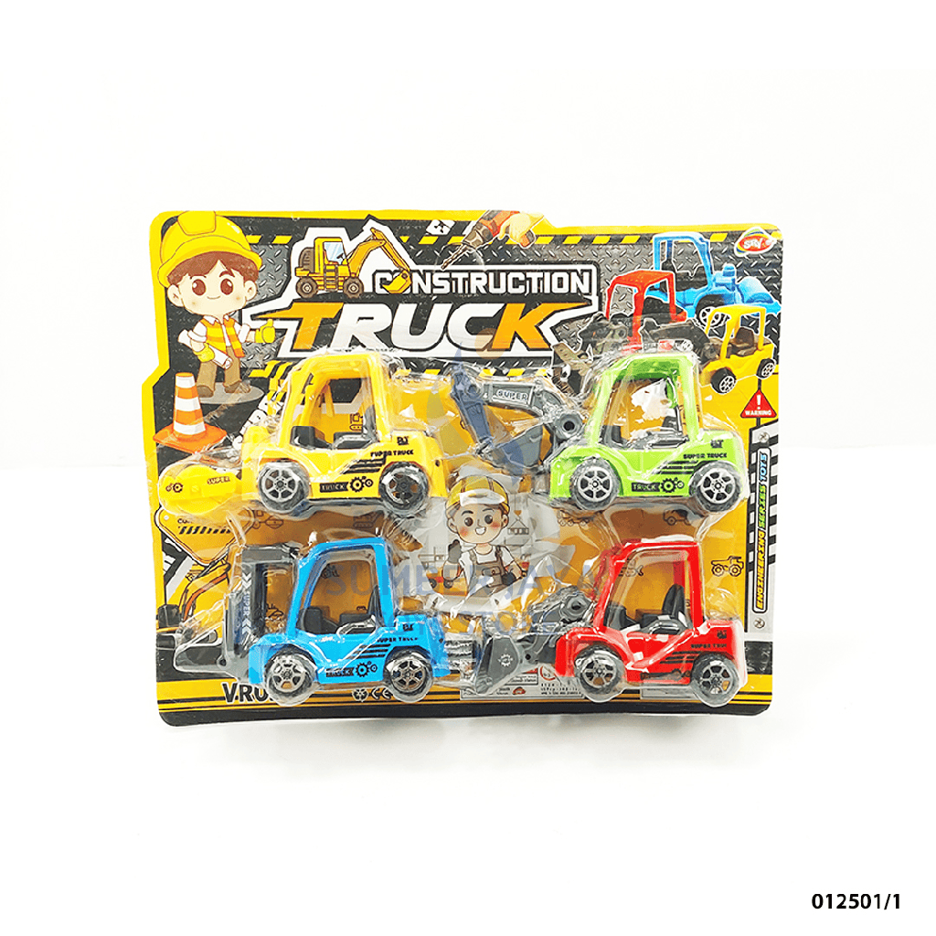 CONSTRUCTION TRUCK 4PC 01/1