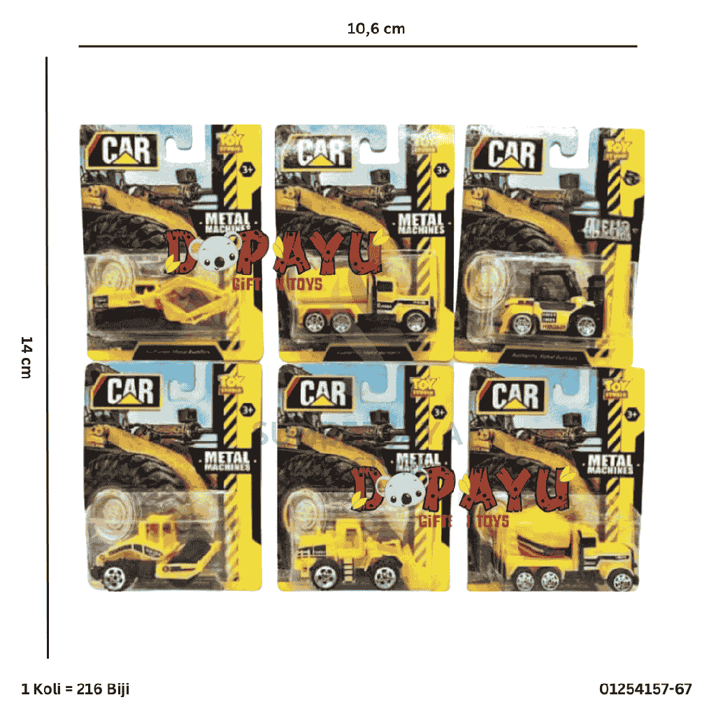 DINO CONSTRUCTION TRUCK 4157-67
