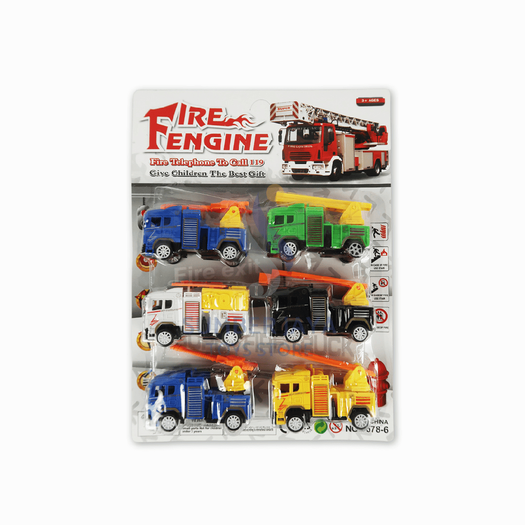 TRUCK FIIRE ENGINE 6P 6678-6