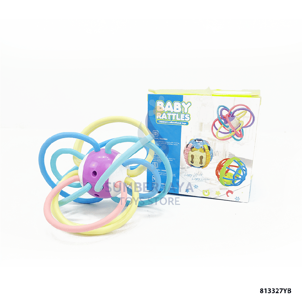 BABY RATTLES&TEETHER BALL YB 27