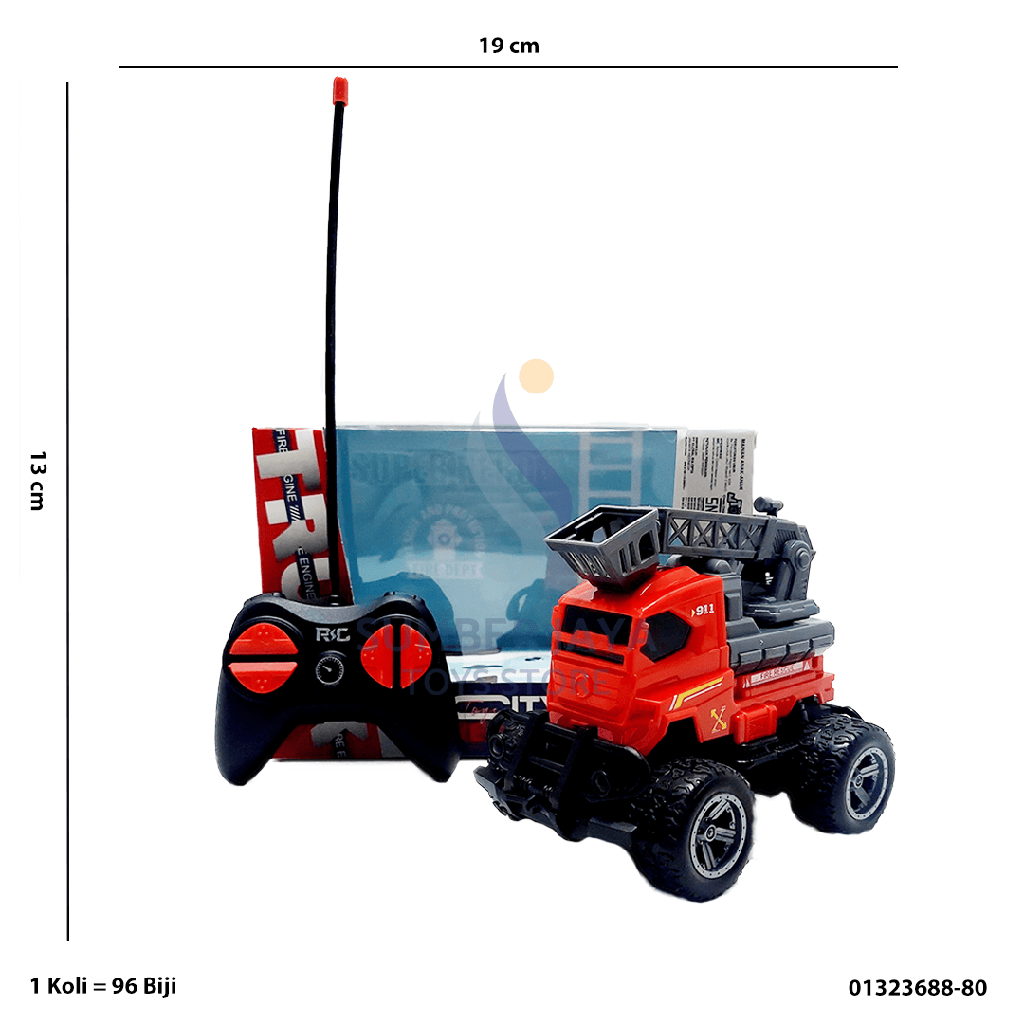 FIRE R/C CITY BUILDING 3688-80