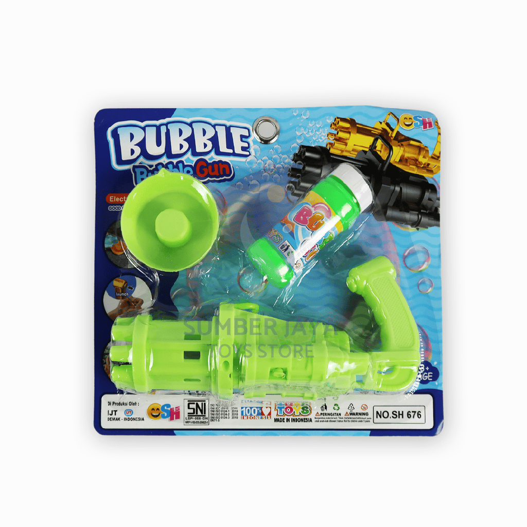 BUBBLE GATLING GUN 676
