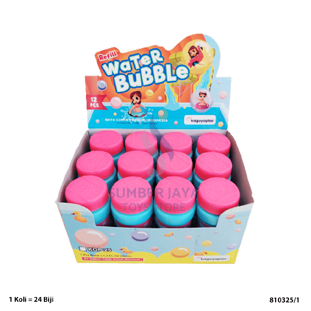 BUBBLE REFILL WATER 25/1