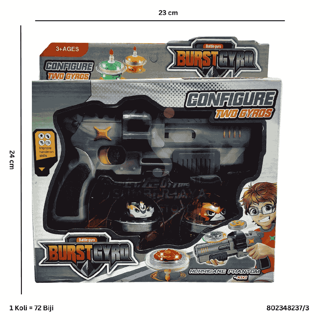 BURST GYRO GUN 8237-3