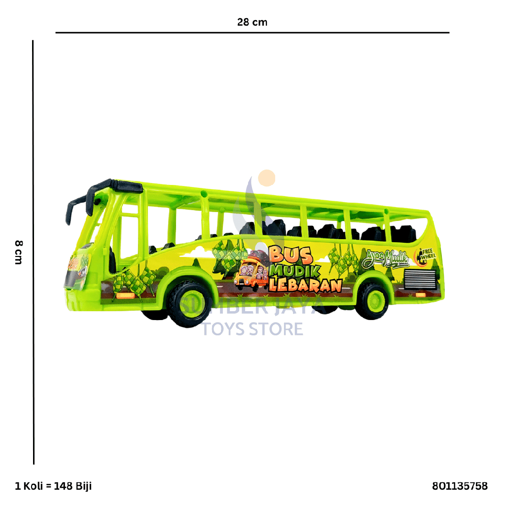 BUS MUDIK LEBARAN 5758