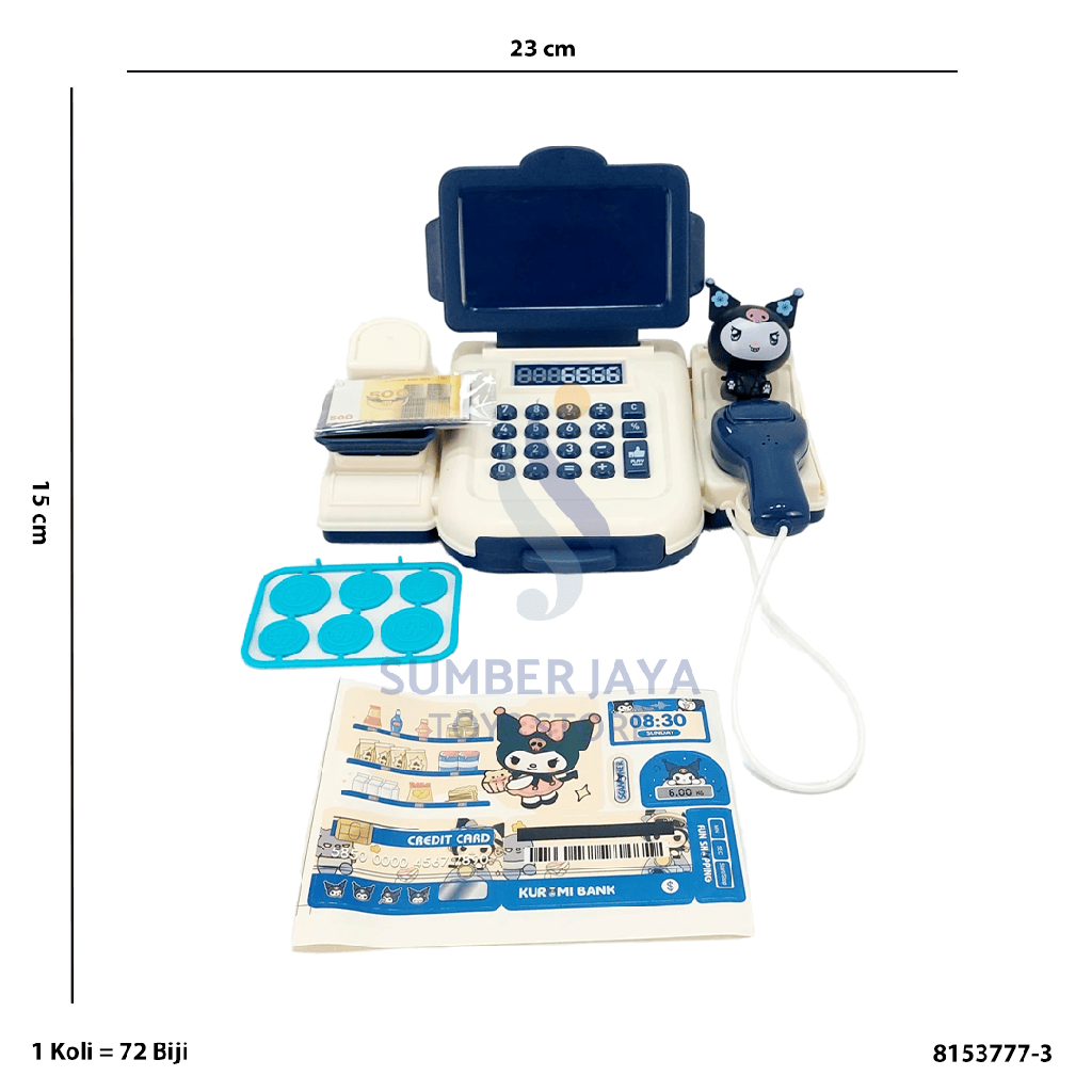 CASH REGISTER B/O KUROMI 777-3